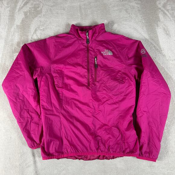 The North Face Jacket Women Small Pink Summit Series 1/4 Zip Pullover Insulated‎ - Picture 1 of 13